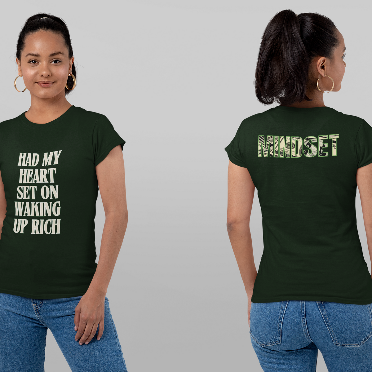 Mindset - Waking Up Rich Unisex Tee