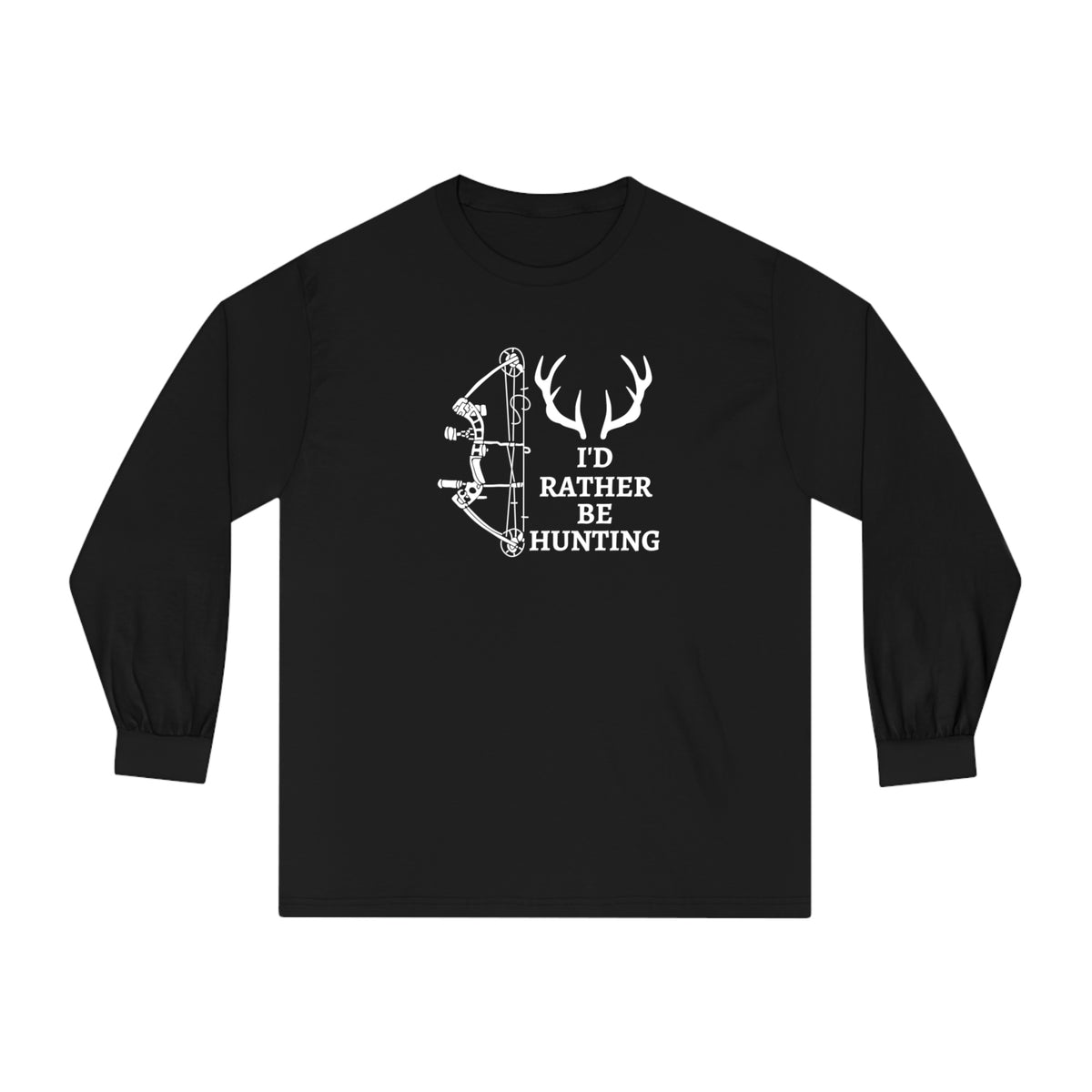 I'd Rather Be Hunting Men's Long Sleeve Tee
